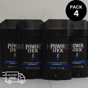 Power Stick Intensity Deodorant Antiperspirant 1.7oz Pack of 4 Free Shipping
